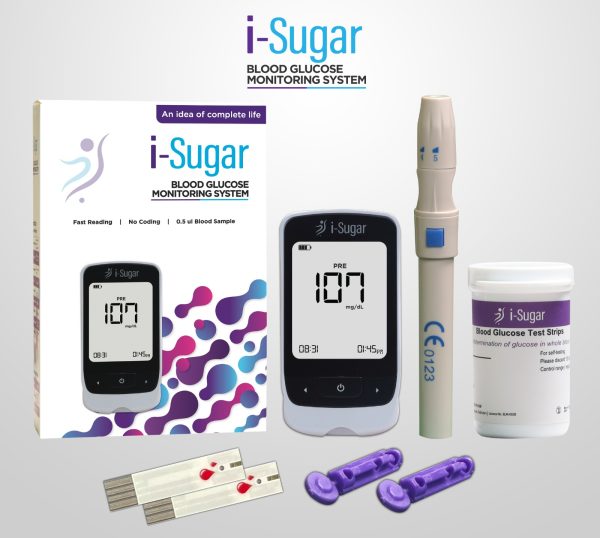 i-Sugar Blood Glucose Monitoring Test Strips